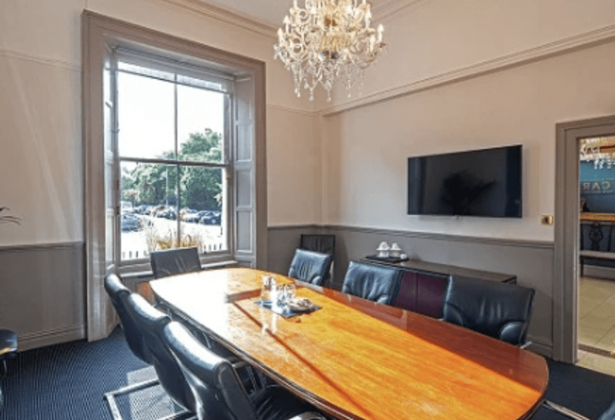 Boardroom at Lis Cara Business Centre, Fitzwilliam Square